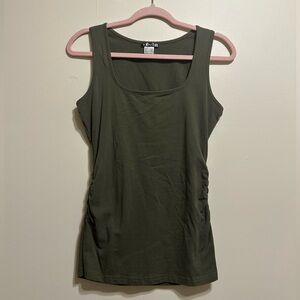 VENUS army green tank top